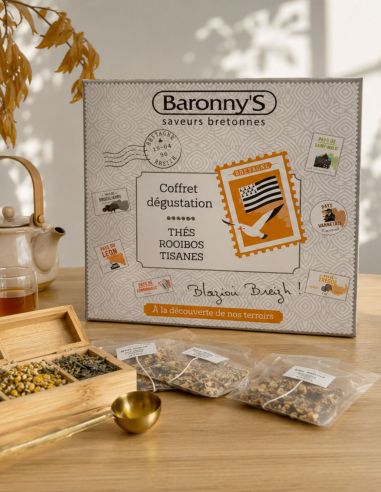 Coffret de 6 Thés "Saveurs Bretonnes"