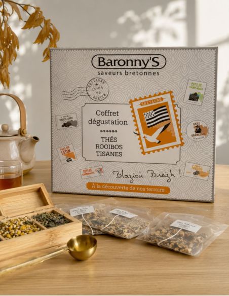 Caja de 6 tés "Sabores Bretones"