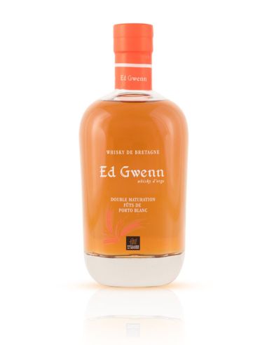 Whisky Ed Gwen double maturation fûts de porto blanc