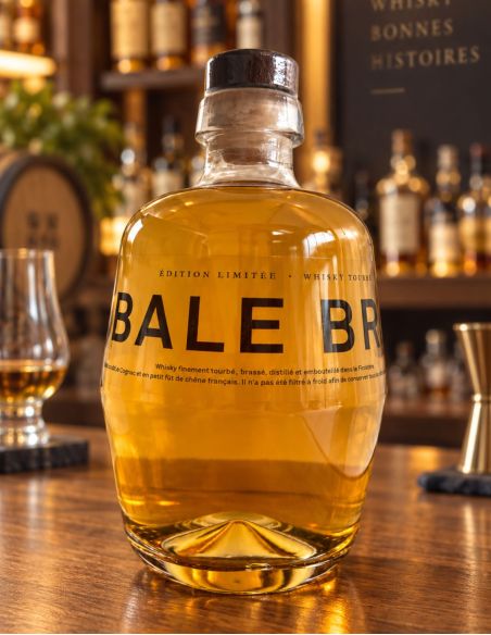 Whisky d'orge tourbé - Bale Bro