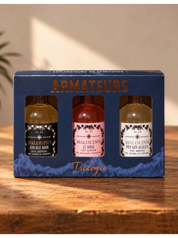 Coffret découverte gins Malouin's