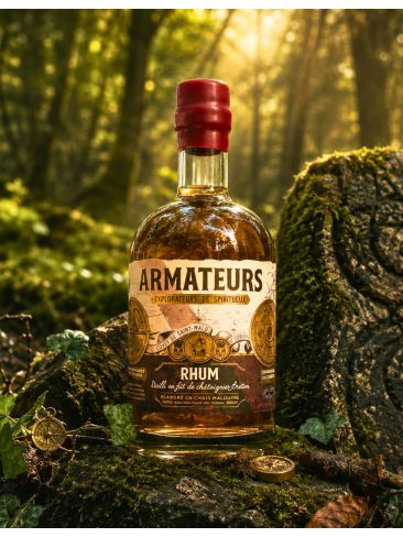 Rhum vieilli en fût de châtaigner Breton