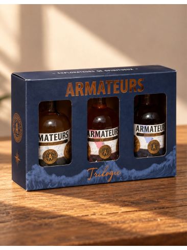 Coffret 3 rhums Trésors oubliés - Armateurs de rhums