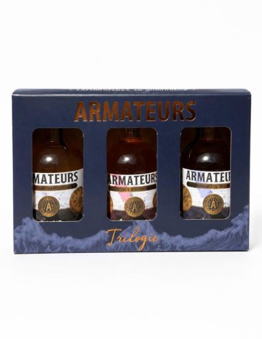 Coffret 3 rhums Trésors oubliés - Armateurs de rhums