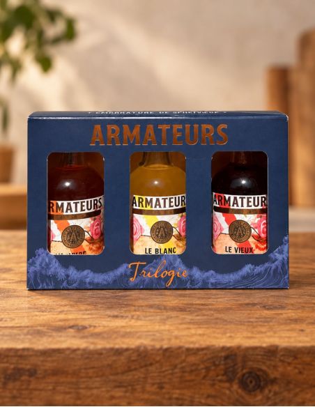 Coffret 3 rhums Cuvées d'assemblages - Armateurs de rhums