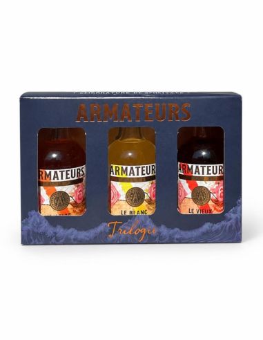 Coffret 3 rhums Cuvées d'assemblages - Armateurs de rhums