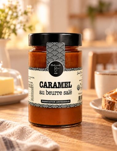 Caramel au beurre salé 220g - Mme Breizh