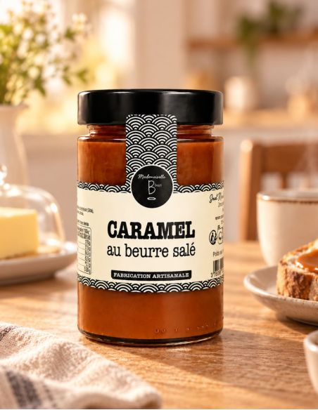 Caramel au beurre salé 220g - Mme Breizh