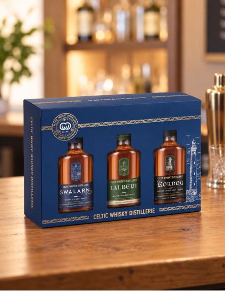 Coffret découverte whisky - Celtic Whisky Distillerie