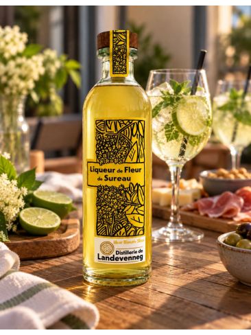 Liqueur de fleur de sureau - Distillerie de Landevenneg