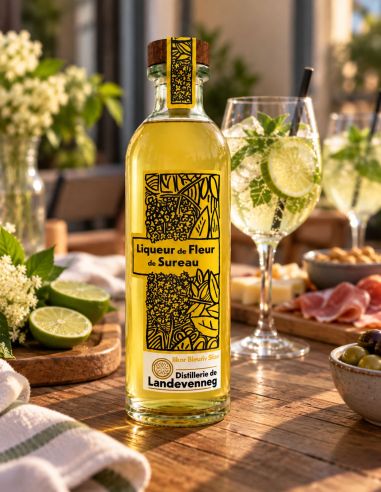 Liqueur de fleur de sureau - Distillerie de Landevenneg