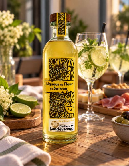 Liqueur de fleur de sureau - Distillerie de Landevenneg