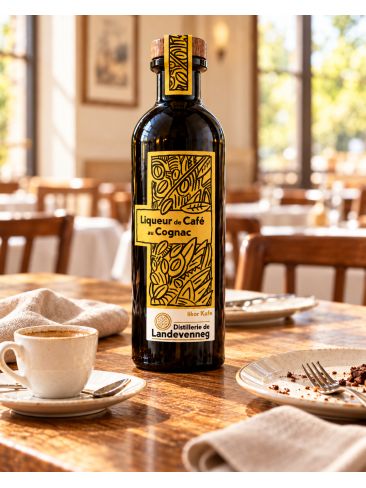 Liqueur de café au cognac - Distillerie de Landevenneg
