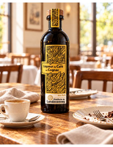 Liqueur de café au cognac - Distillerie de Landevenneg