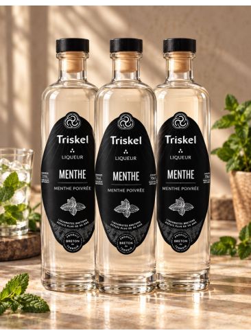 Pack de 3 Liqueurs Menthe poivrée - Triskel