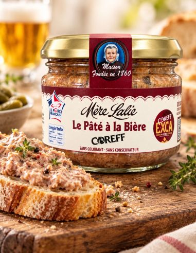 Pâté de campagne à la Bière Bretonne Coreff – 180g
