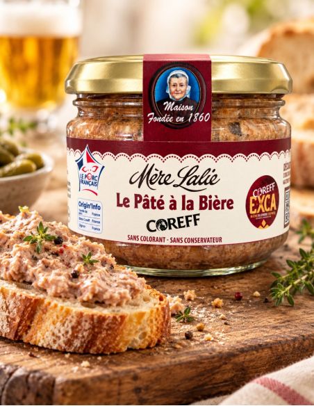 Pâté de campagne à la Bière Bretonne Coreff – 180g