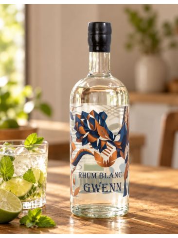 Weißer Rum GWENN 45° - Breizh'Cool