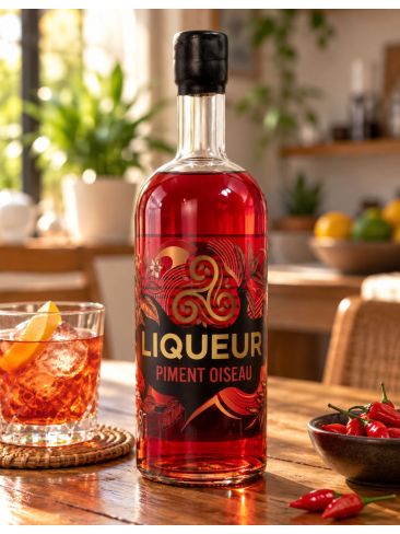 Liqueur de Piment Oiseau - Breizh'Cool
