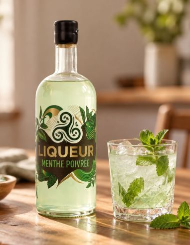 Licor de Menta - Breizh'Cool