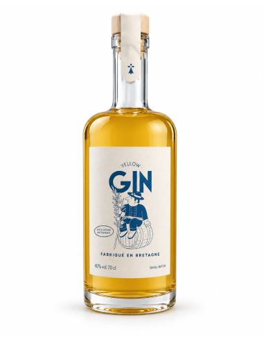 Gelber Gin (in Fässern gereift) - Distillerie Letort