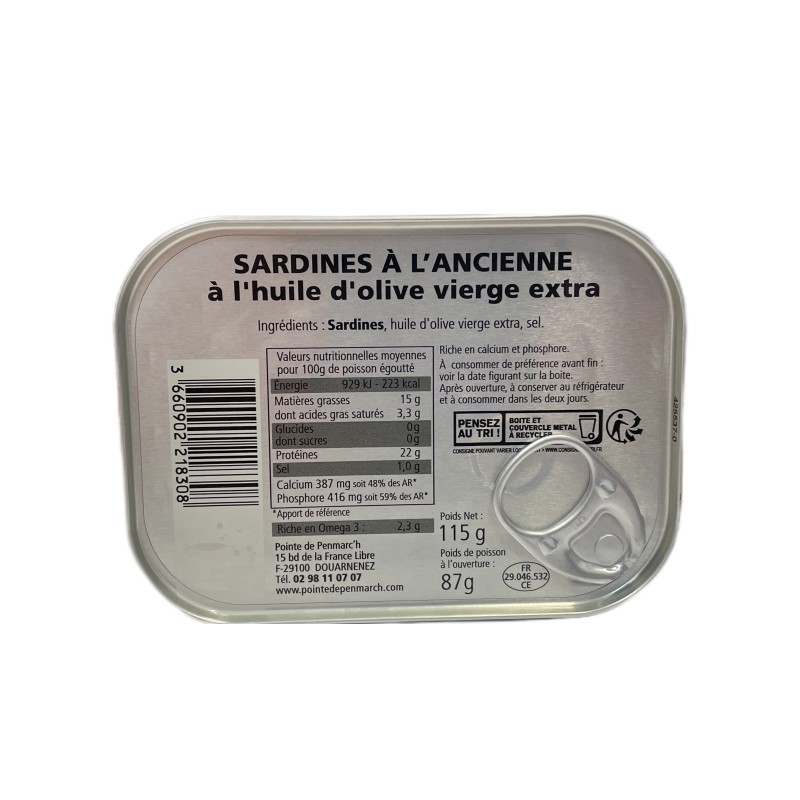 Sardines Kenavo - 115g