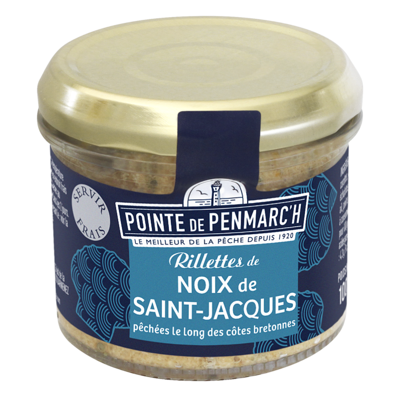 Rillettes de noix de Saint-Jacques - 100g