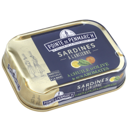 Sardines huile d'olive et aromates - 115g