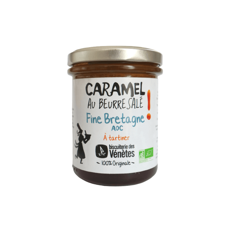 Karamell mit gesalzener Butter und Bretagne Fine - 220 g